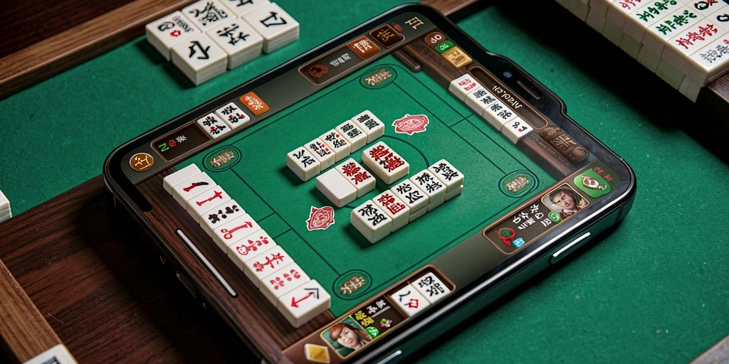 Tampilan gameplay Mahjong yang mendebarkan dari 6CF.