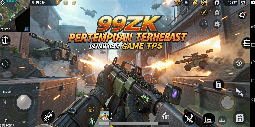 Gameplay mendebarkan dari 99ZK menunjukkan aksi TPS yang intens.