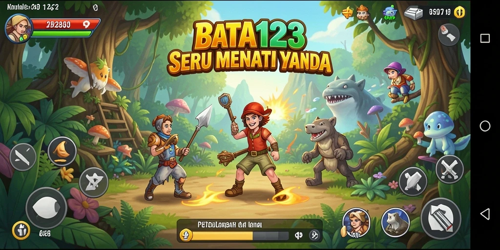 Tampilan gameplay seru dari BATA123 dalam petualangan yang mendebarkan.