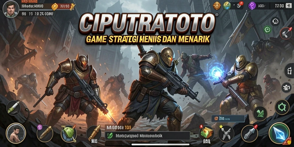 Tampilan gameplay intens dari CIPUTRATOTO dengan strategi yang mendebarkan.