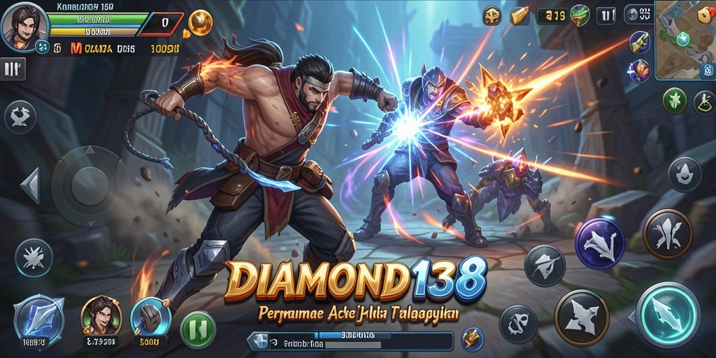 Screenshot dari gameplay seru DIAMOND138 dengan aksi menegangkan.