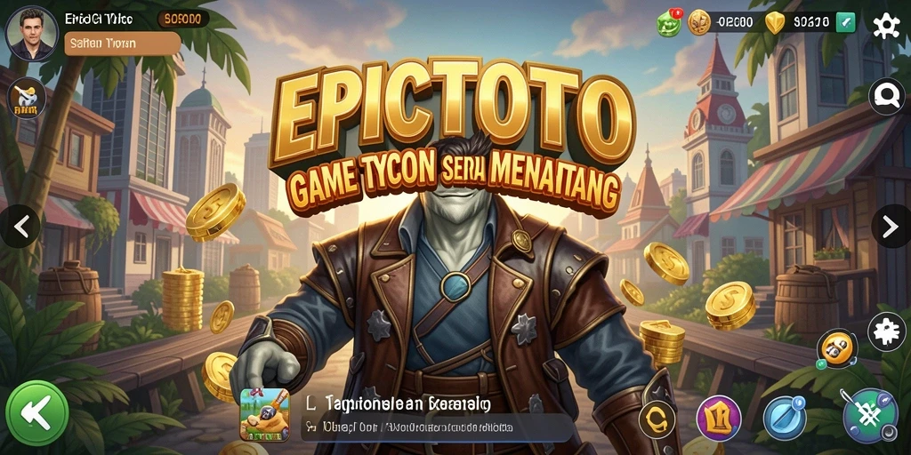 Tampilan gameplay EPICTOTO yang menarik dan seru.