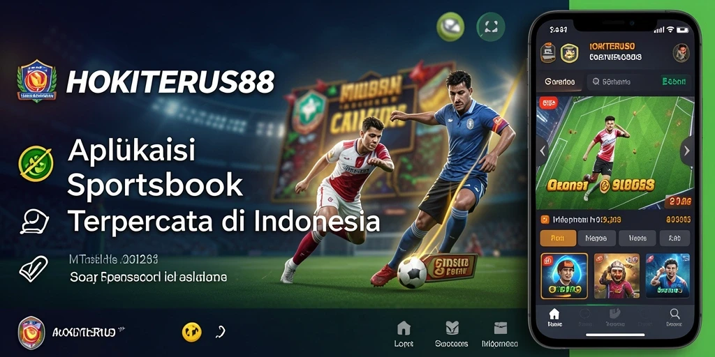 Screenshot HOKITERUS88 menampilkan gameplay seru saat bertaruh olahraga.