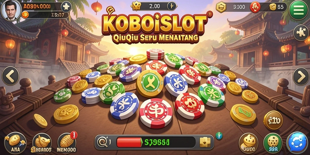 Gameplay QiuQiu yang menarik di KOBOISLOT.