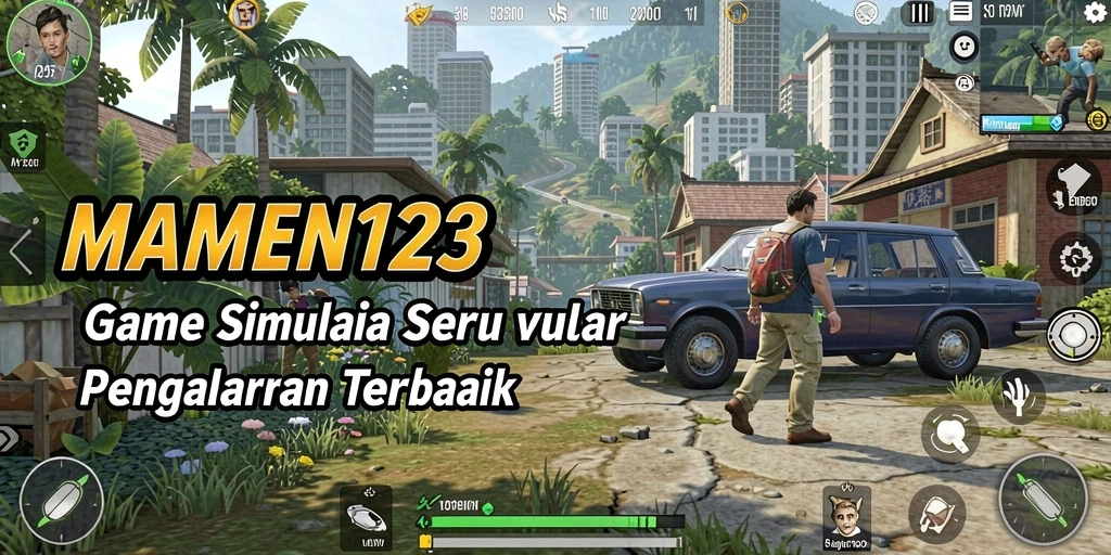 Tangkapan layar gameplay MAMEN123 menunjukkan aksi seru dan interaksi karakter.