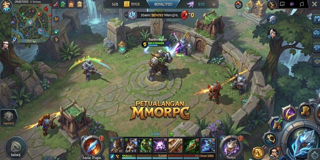 Screenshot menampilkan gameplay seru dari ROYALTOTO dengan grafis menawan.