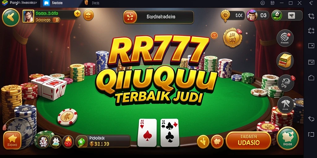 Tampilan gameplay QiuQiu yang menarik dan interaktif.
