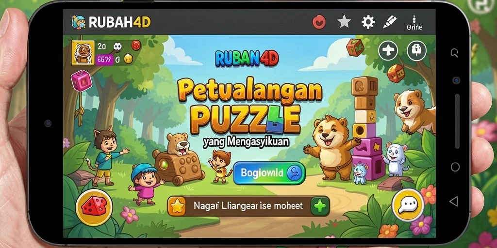 Tampilan gameplay RUBAH4D dengan berbagai teka-teki yang menantang.