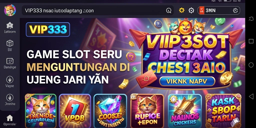 Screenshot gameplay VIP333 yang menampilkan keseruan bermain slot.
