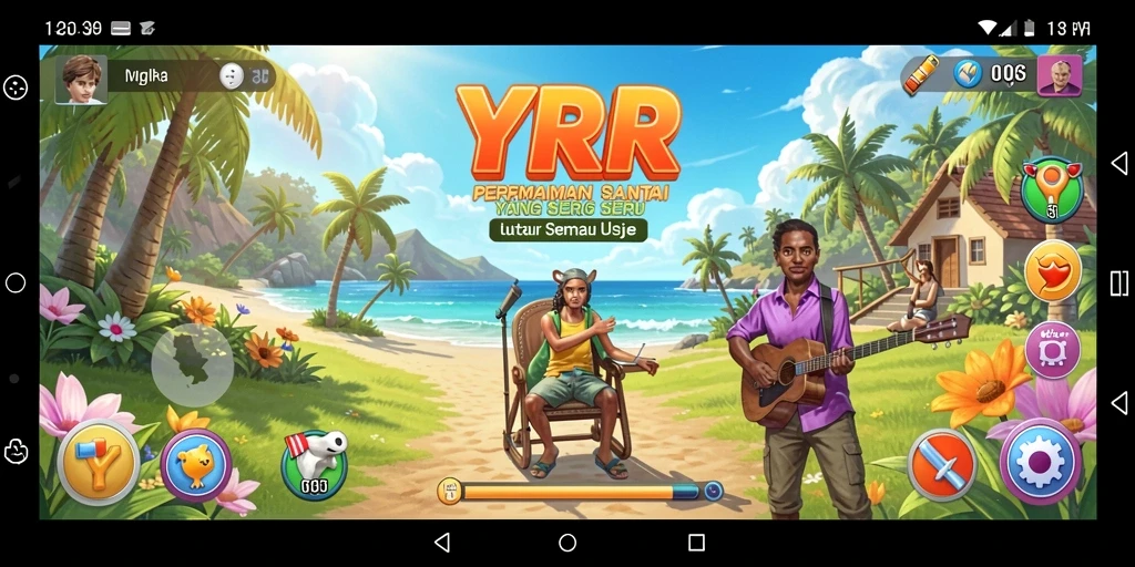 Tampilan gameplay YYRR yang menarik dan menghibur.